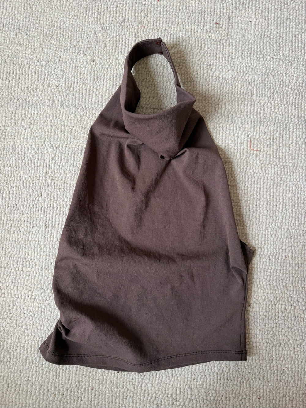 Zara Brown Halter Neck Tank Top